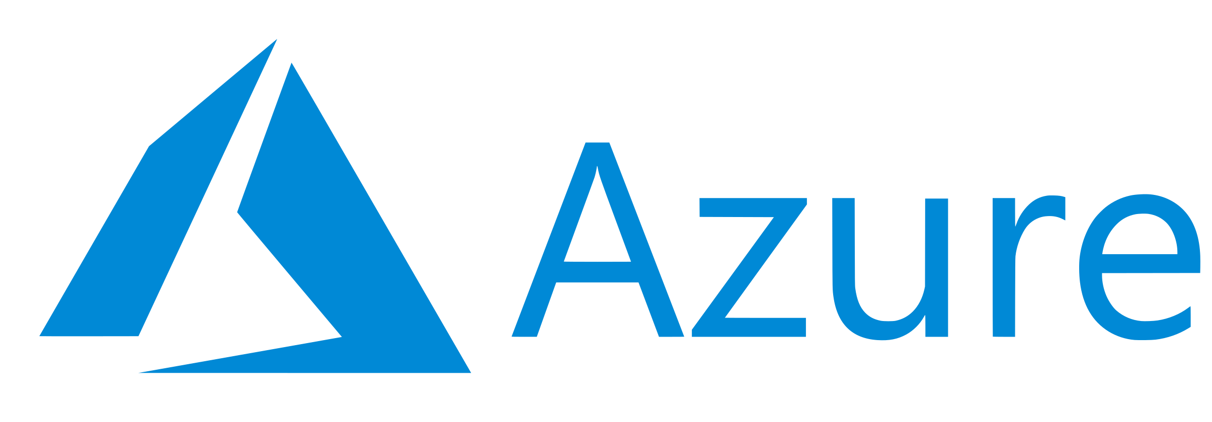 Microsoft Azure cloud storage platform logo
